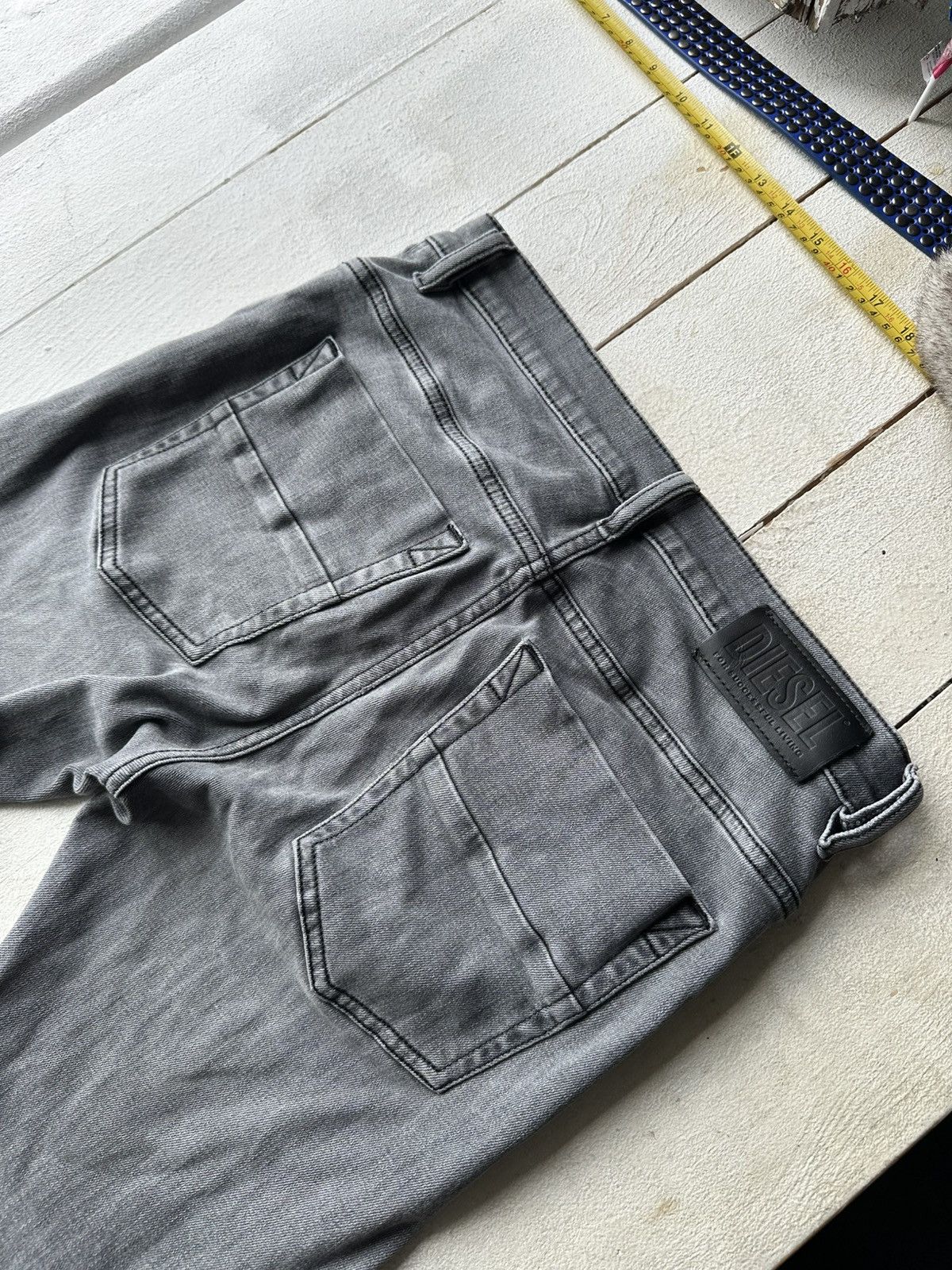 Diesel 🚨Gothic Diesel Regular Slim relax Flared Jeans Womens Size 29" - 8 Thumbnail