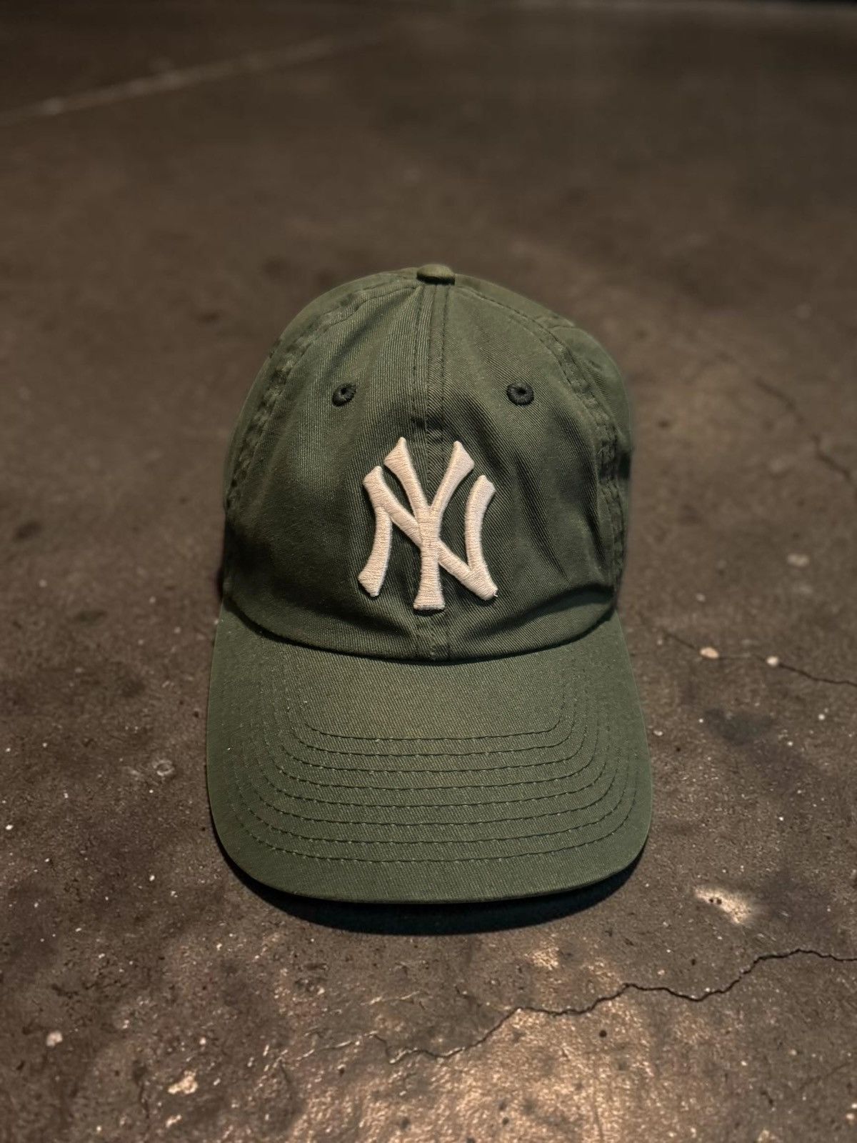 New York Yankees Vintage New York Yankees Baseball Hat Green Size ONE SIZE - 1 Thumbnail