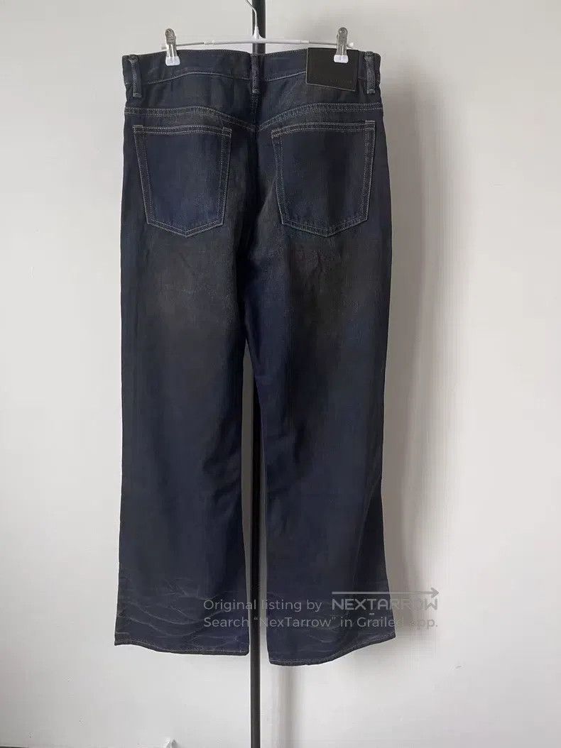 Acne Studios Acne Studios Water Ripple Whiskered Mid-Rise Loose Wide-Le Size US 33 - 2 Thumbnail
