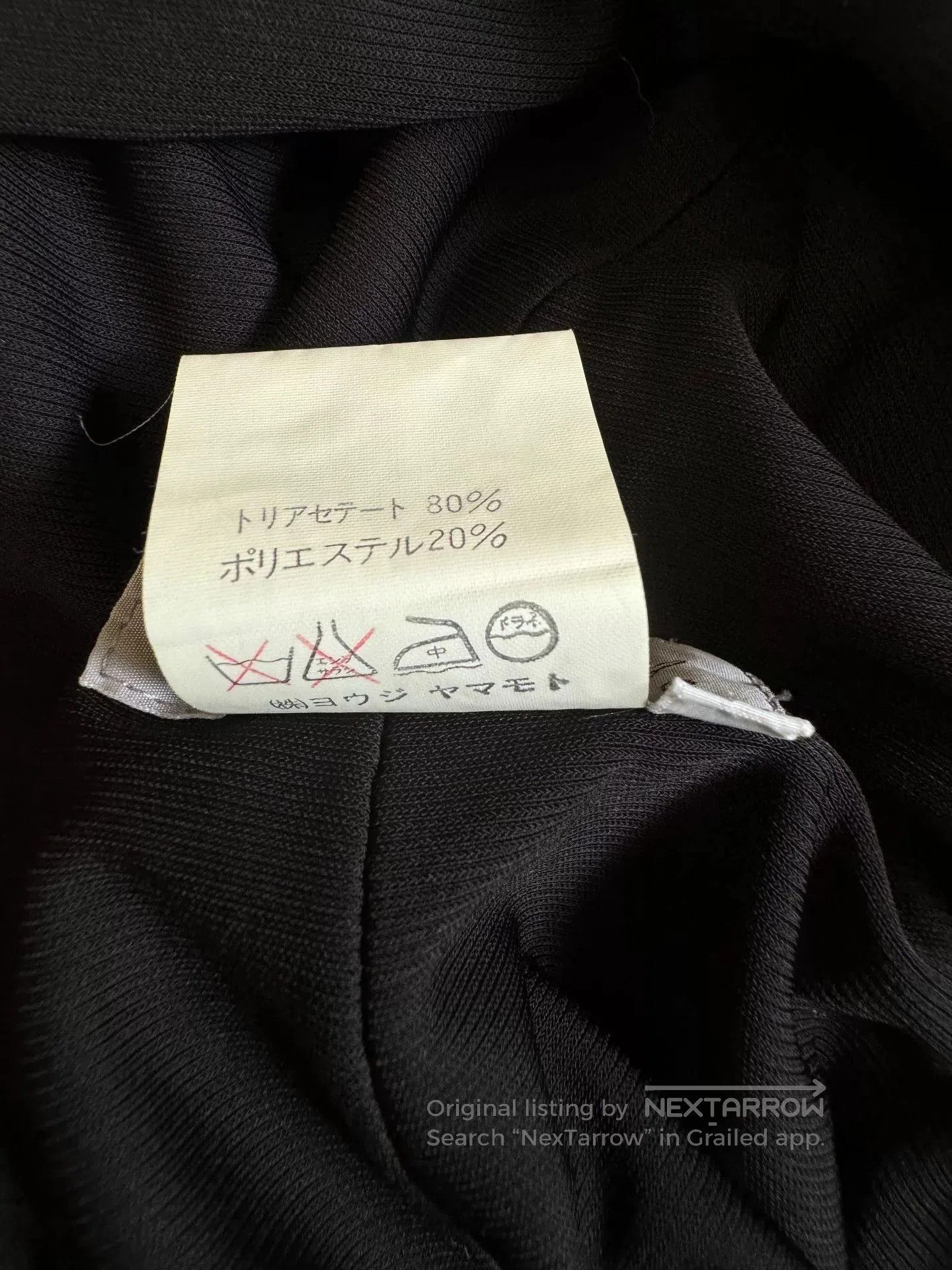 Yohji Yamamoto Yohji Yamamoto Draped Black Top. Size M / US 6-8 / IT 42-44 - 7 Thumbnail
