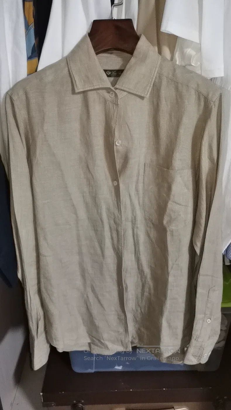 Loro Piana Loro Piana Linen Shirt Size XS / US 0-2 / IT 36-38 - 1 Thumbnail