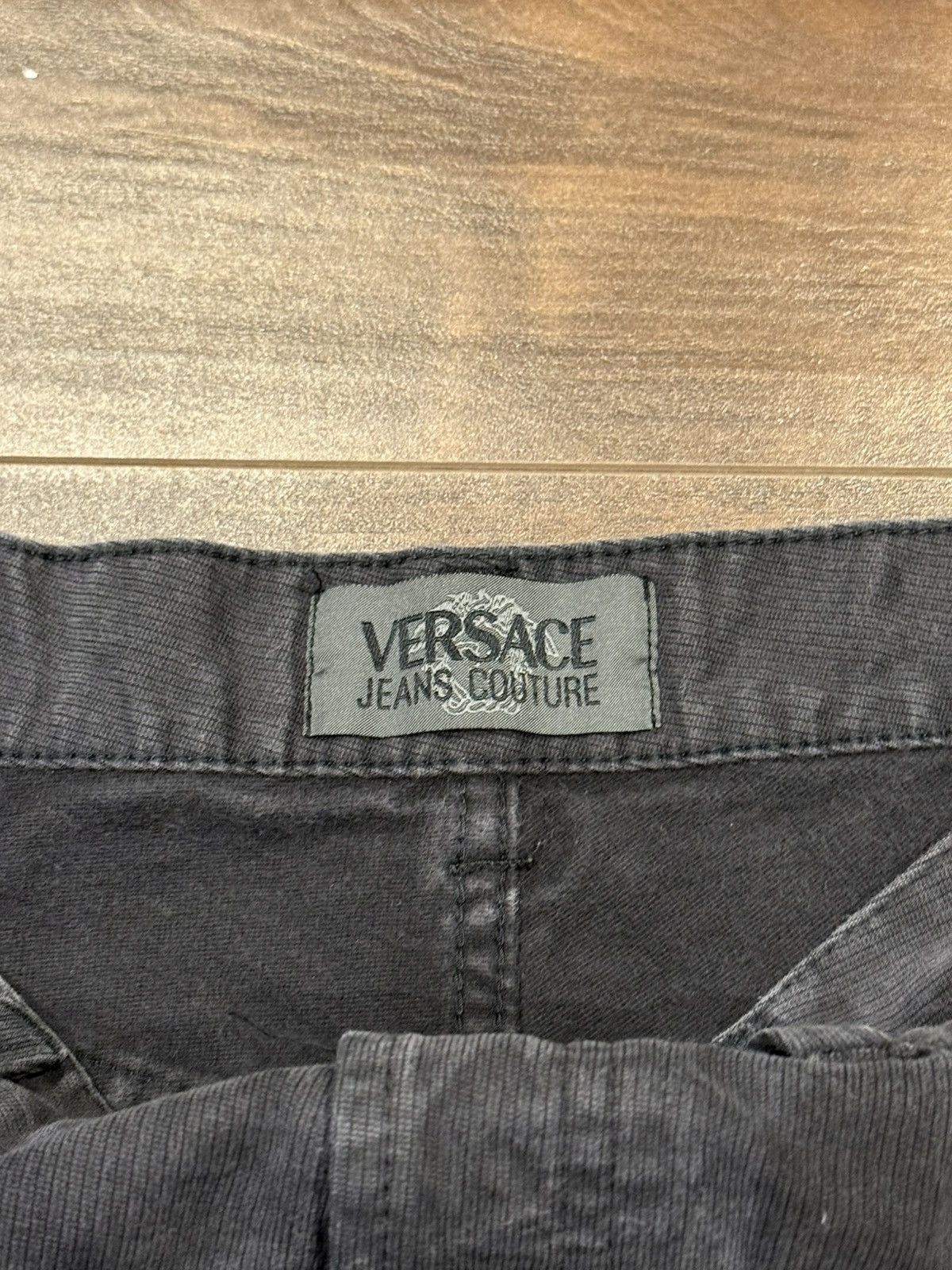 Versace Jeans Couture Straight Micro-Corduroy Pants Size US 33 - 4 Thumbnail
