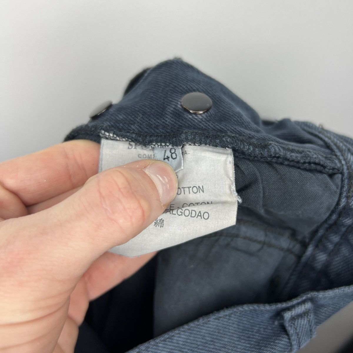 Stone Island × Vintage Vintage Stone Island 90s Jeans Denim Pants Trousers Straight Size US 32 / EU 48 - 11 Thumbnail