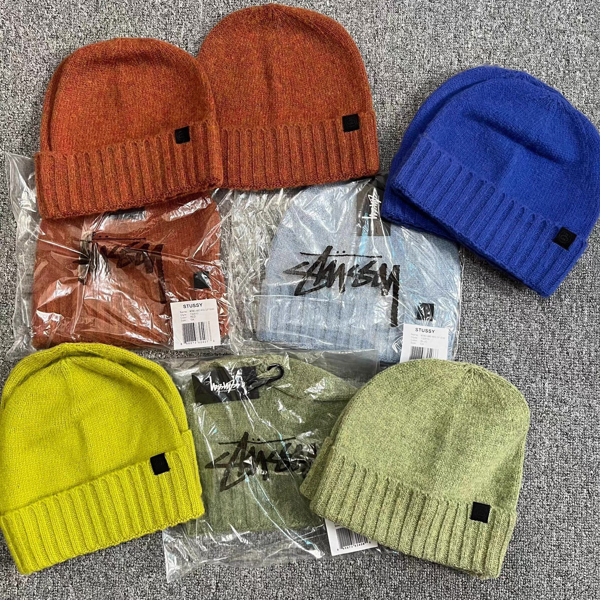 Stussy Stussy solid color classic knit beanie Q7 Size ONE SIZE - 2 Thumbnail