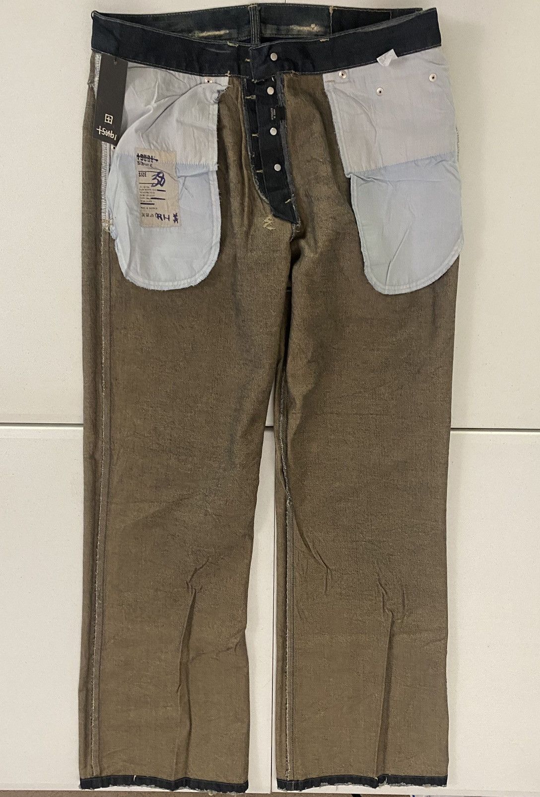 Ksubi VTG Tsubi Ksubi Rat Catcher Australia Deadstock Jean Y2K NWT Size US 38 / EU 54 - 24 Thumbnail