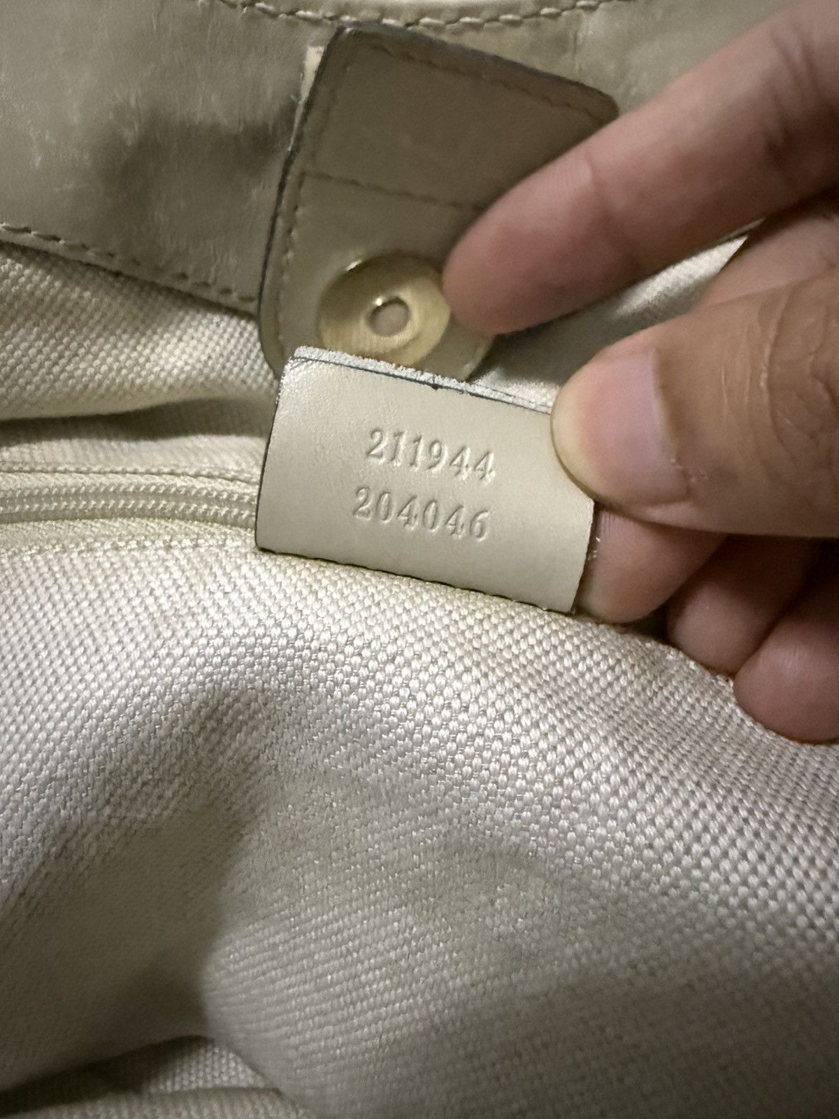 Gucci Gucci Sukey tote bag in beige GG canvas Size ONE SIZE - 11 Thumbnail