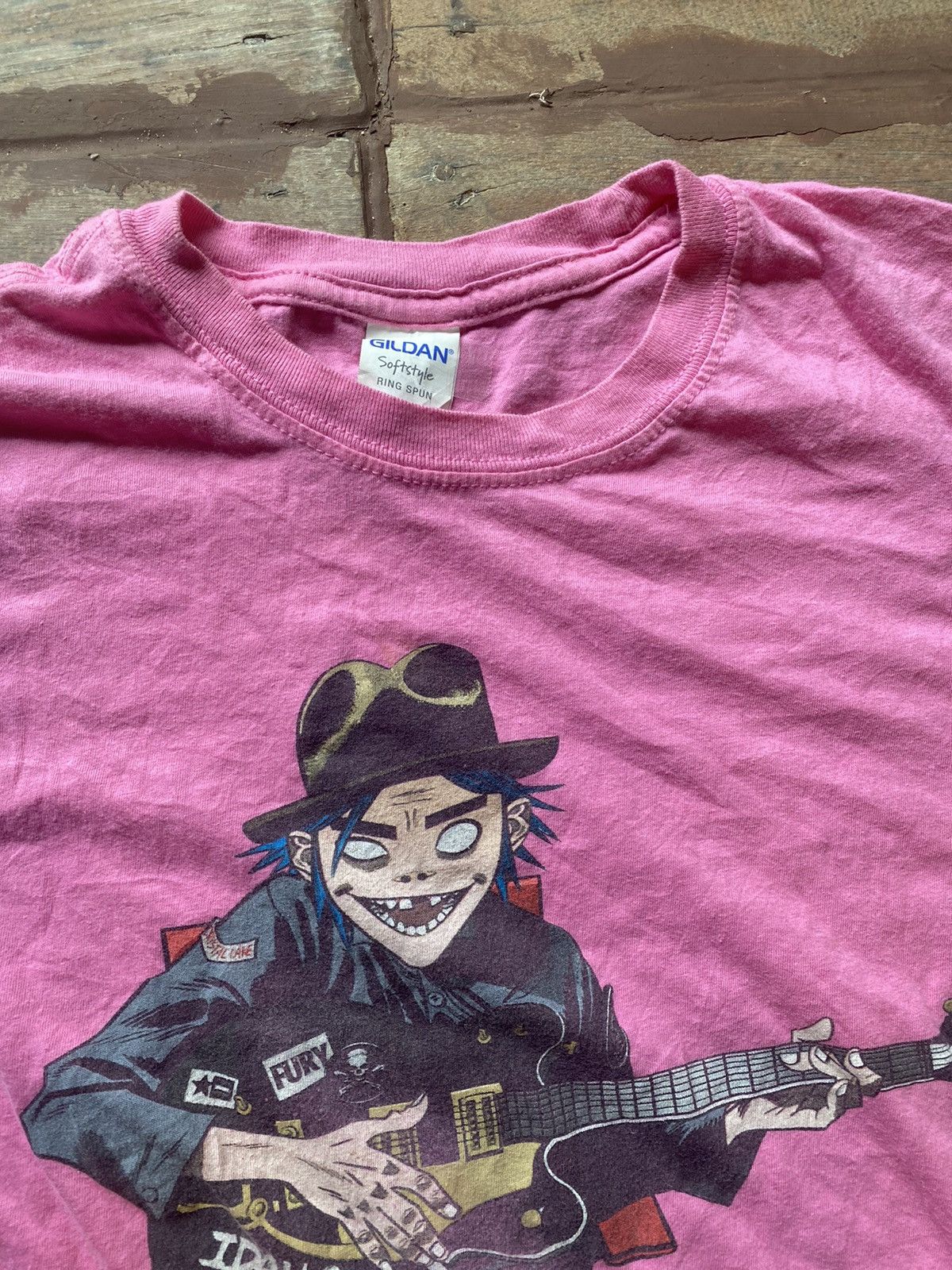Band Tees × Vintage Vintage 2000s Gorillaz T shirts Size US M / EU 48-50 / 2 - 2 Thumbnail