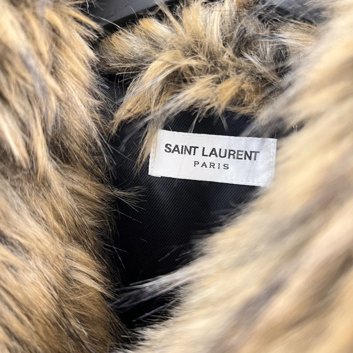 Saint Laurent Paris Saint Laurent Oversized Faux Fur Coat Size US M / EU 48-50 / 2 - 7 Thumbnail