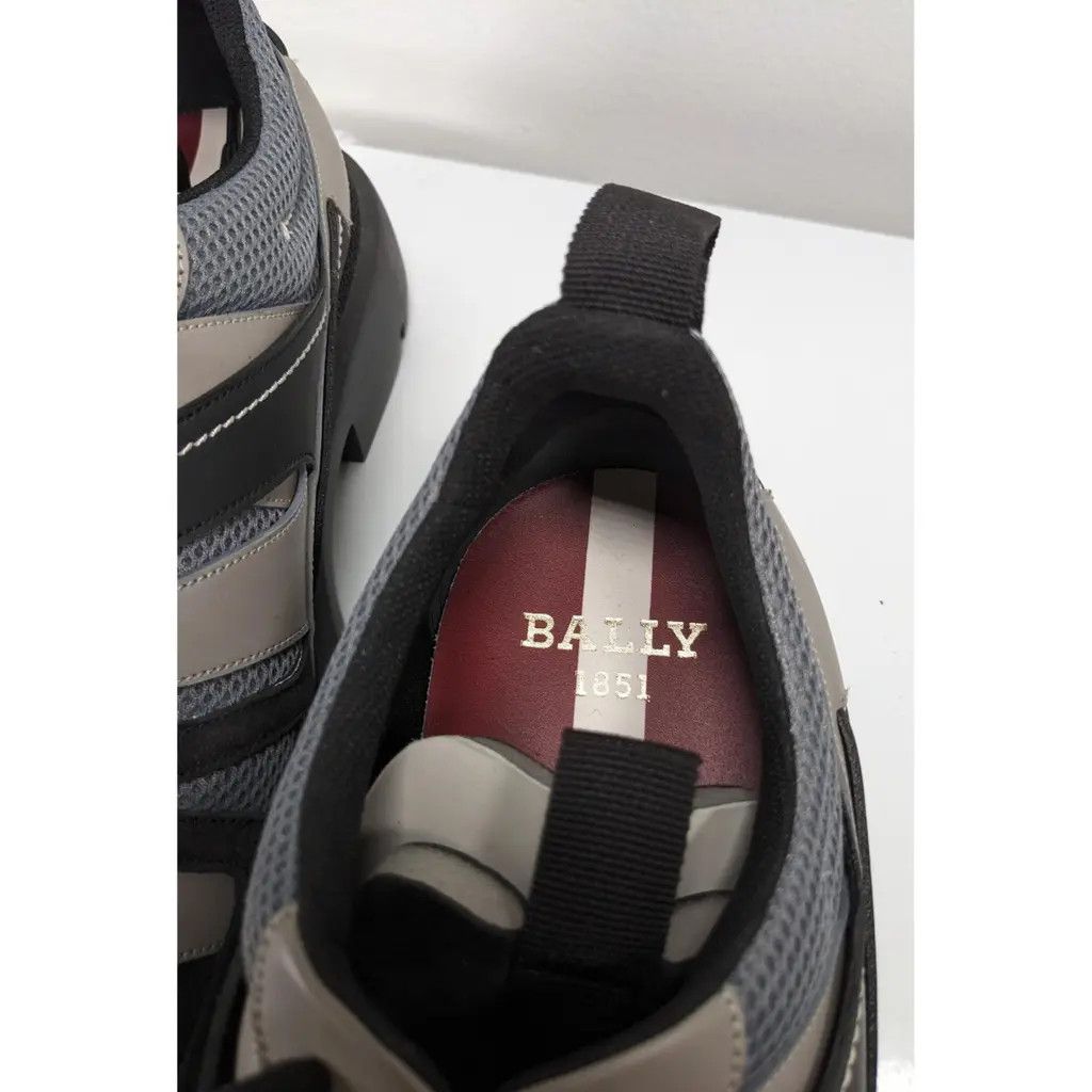 Bally o1y1224 Leather Lace-Up Sneakers in Multicolor Size US 7.5 / EU 40-41 - 4 Thumbnail