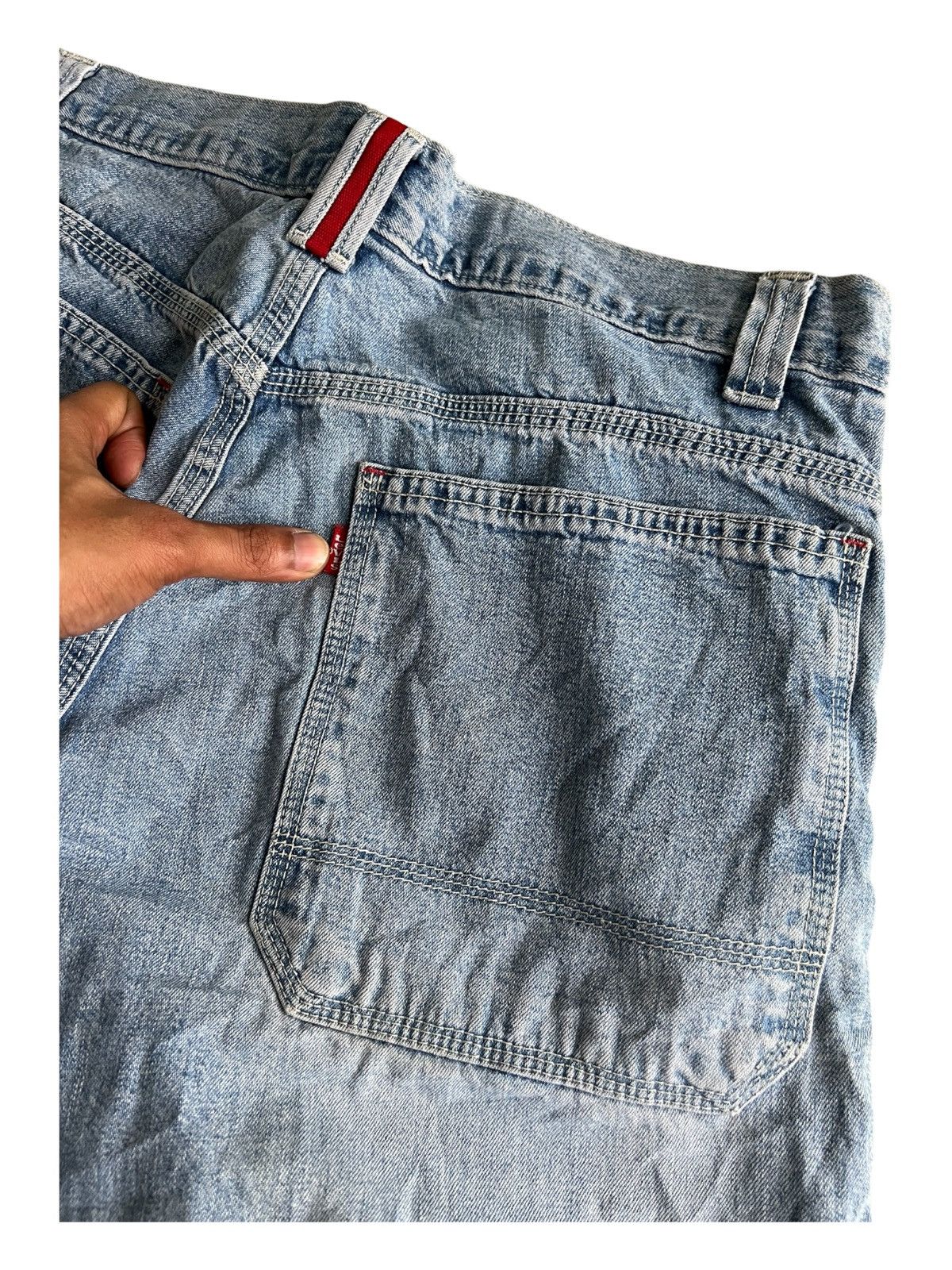 JNCO × Levi's Vintage Clothing × Vintage Y2K Levis Silvertab Super Baggy JNCO Style Jeans Denim Size US 36 / EU 52 - 2 Thumbnail