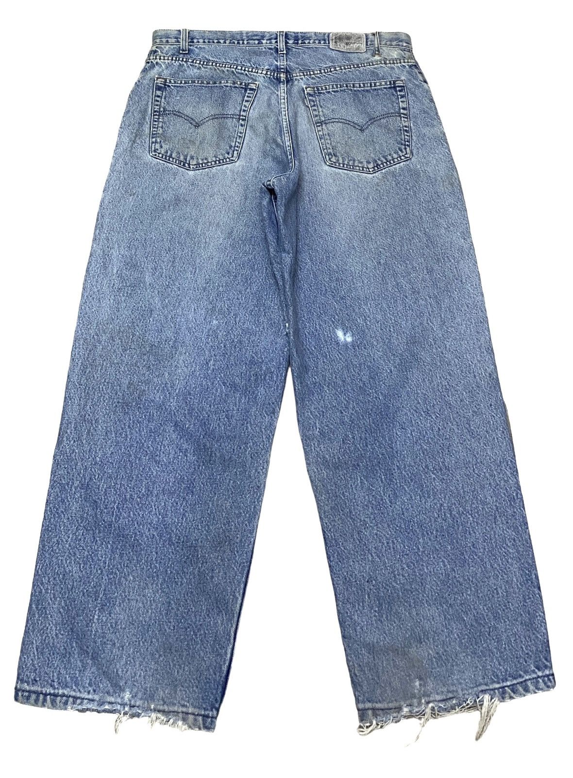 Levi's Very Rare Design Vintage Levis SilverTab Baggy Jeans 2000s Size US 38 / EU 54 - 2 Thumbnail