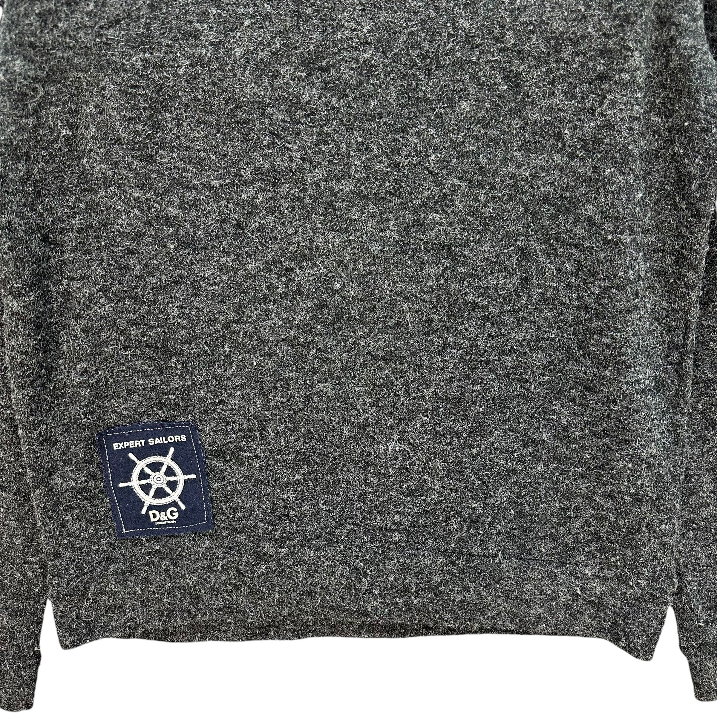 Dolce & Gabbana DOLCE & GABBANA SAILING MASTER V NECK SWEATER #A55-1256 Size US L / EU 52-54 / 3 - 6 Thumbnail
