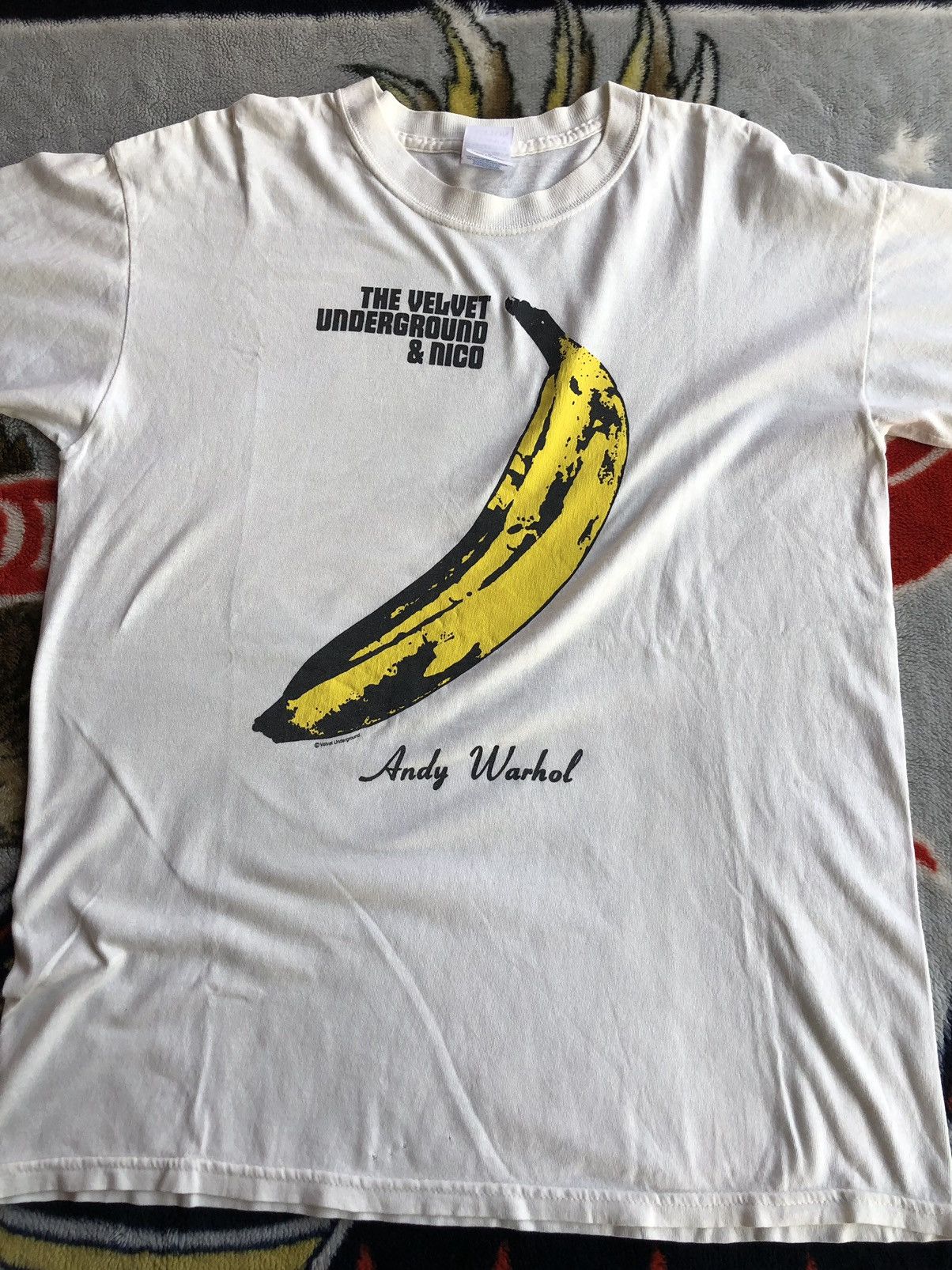 Band Tees Vintage The Velvet Underground and Nico by Andy Warhol Tee Size US M / EU 48-50 / 2 - 2 Thumbnail