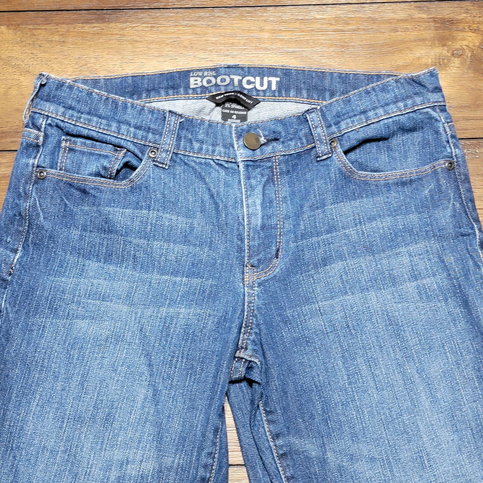 Other New York & Company Low Rise Boot Cut Denim Jeans - 4 Average Size 27" / US 4 / IT 40 - 2 Thumbnail