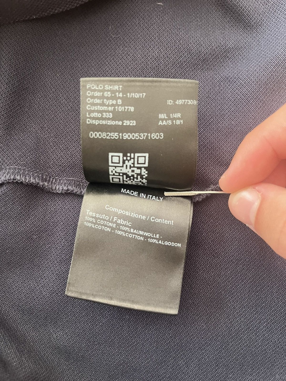 Calvin Klein 205W39NYC × Raf Simons Calvin Klein 205W35NYC Western Blue Polo by Raf Simons Size US S / EU 44-46 / 1 - 6 Thumbnail
