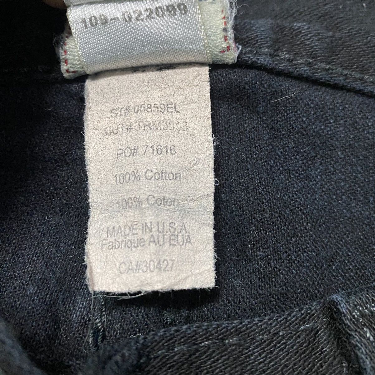 True Religion True Religion Black Denim Jeans Ricky Size US 31 - 22 Thumbnail