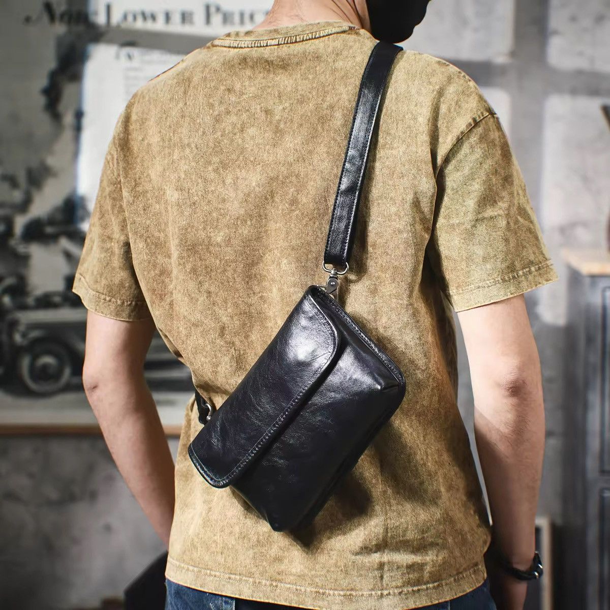 Leather Leather Crossbody Bag Size ONE SIZE - 2 Thumbnail