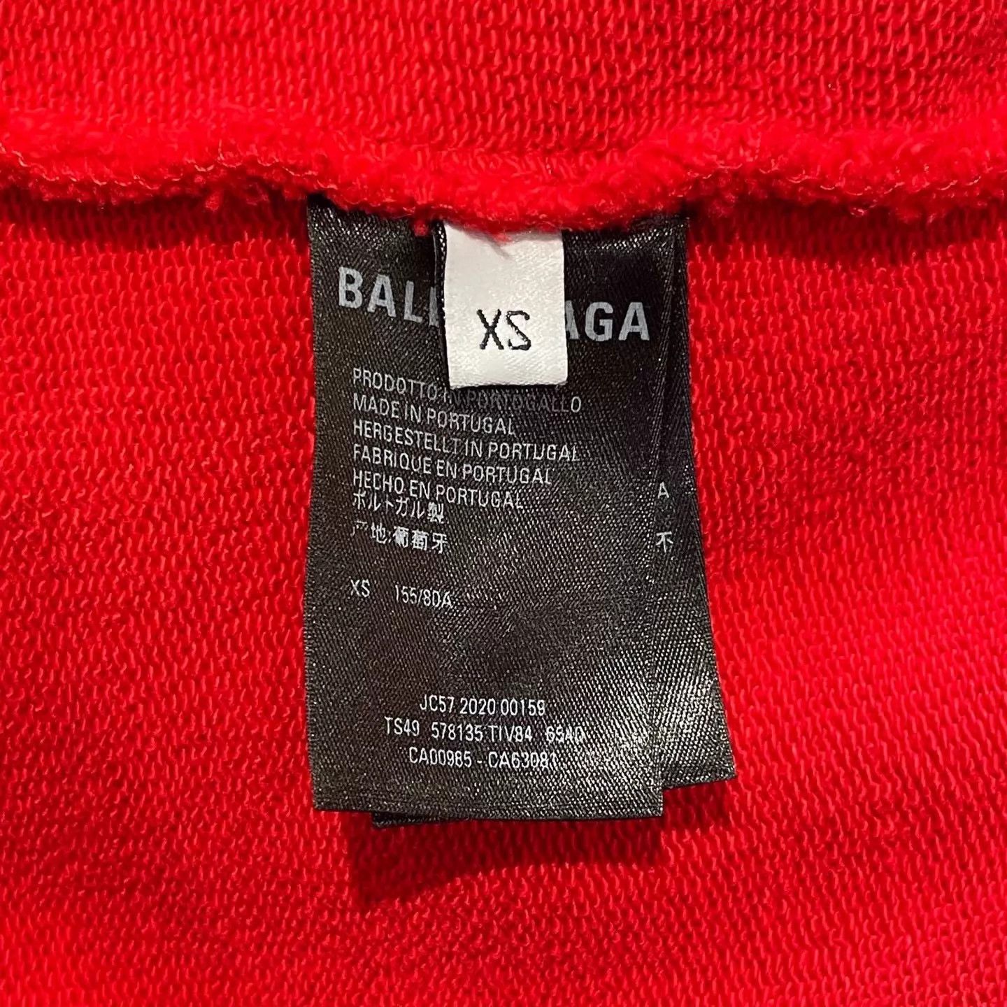 Balenciaga Balenciaga Red Sweatshirt XS Casual Versatile Size XS / US 0-2 / IT 36-38 - 6 Thumbnail