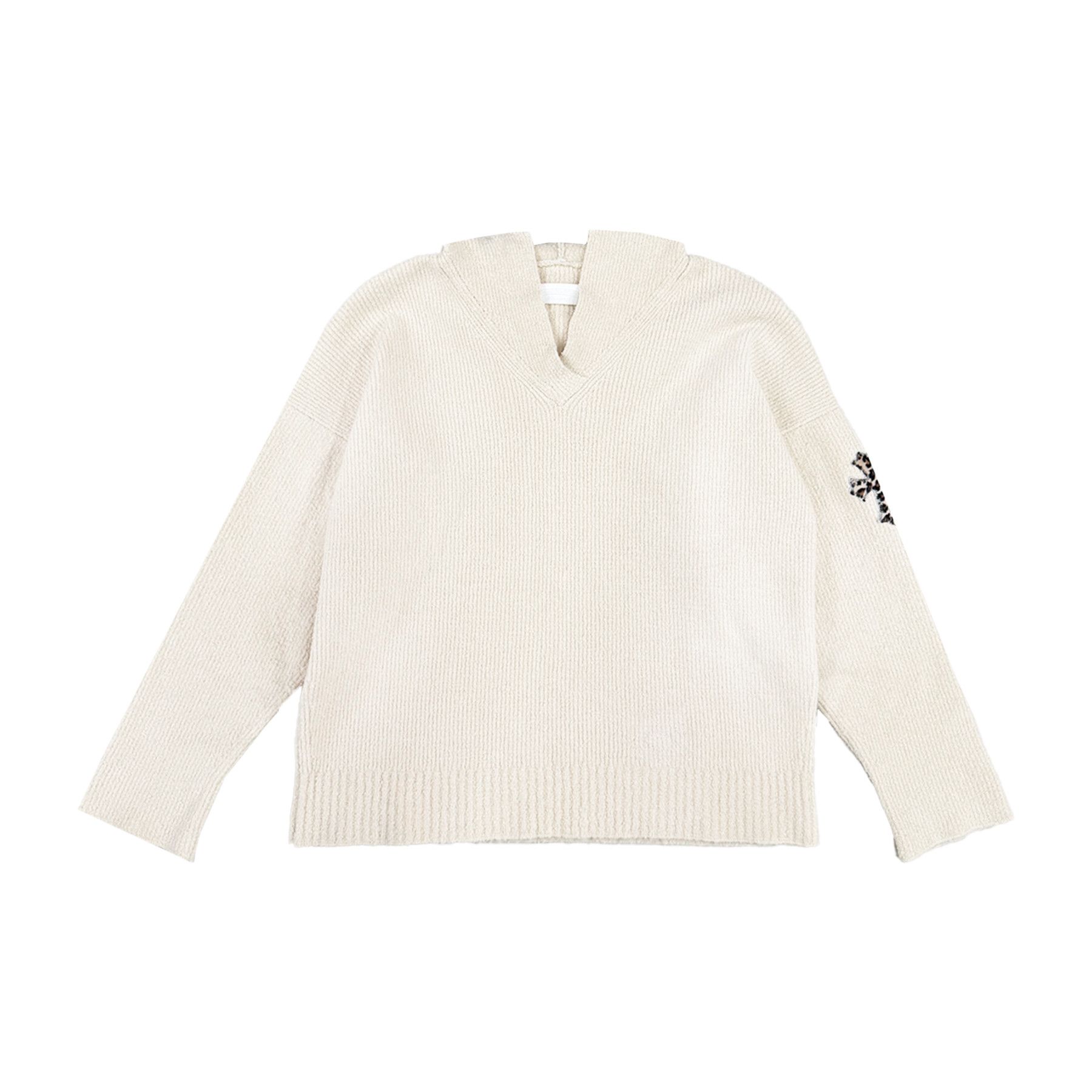 Chrome Hearts Chrome Hearts Leopard Cross Patch Cashmere Pullover Hoodie Size ONE SIZE - 1 Thumbnail