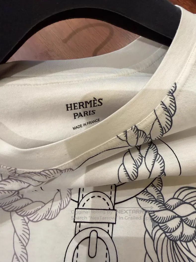 Hermes Hermes Dress, Classic Chain Pattern, 100% Cotton, Skin-fri Size XS / US 0-2 / IT 36-38 - 6 Thumbnail