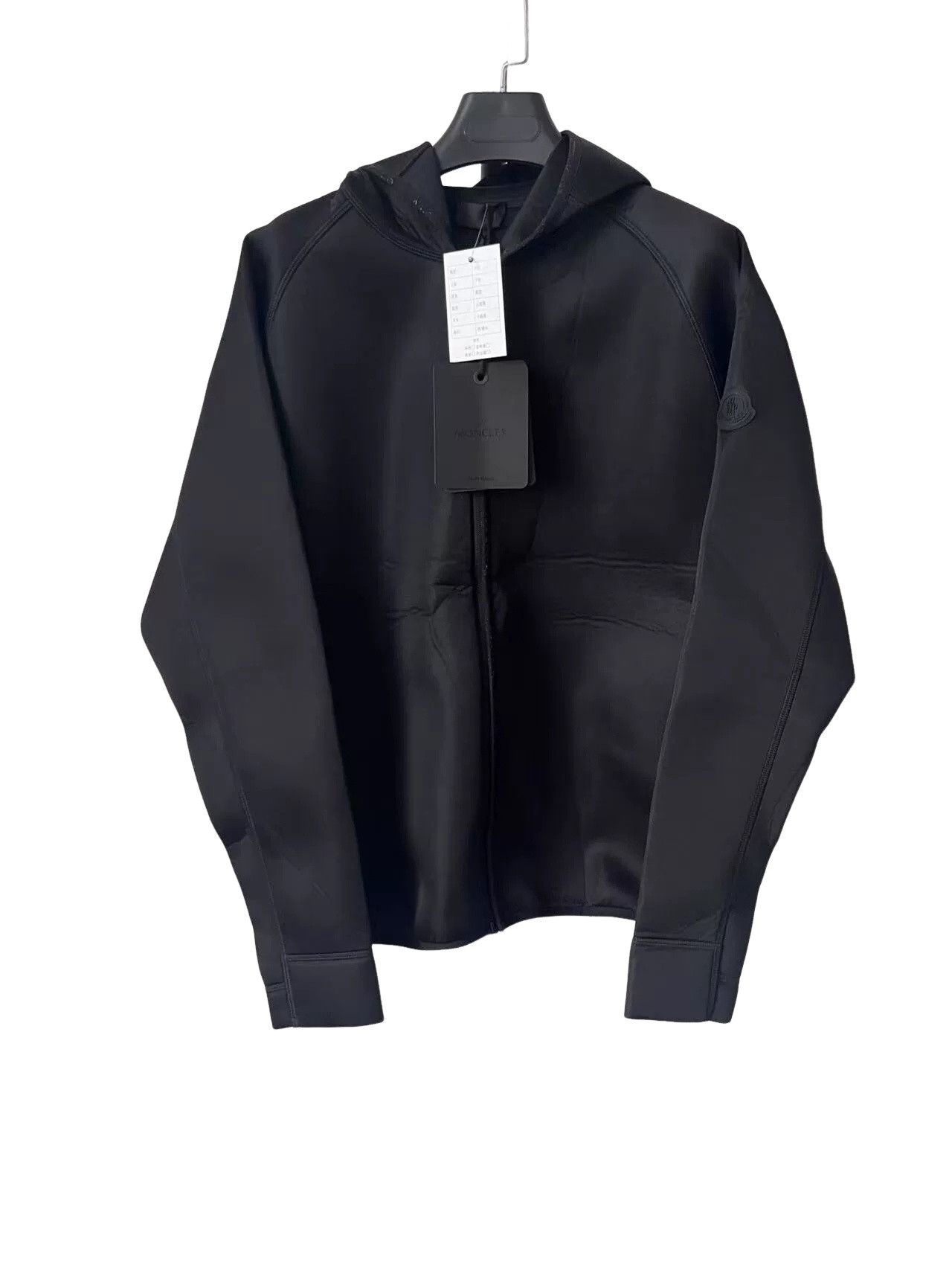 Moncler Moncler Neoprene Zip-Up Hoodie M Size US M / EU 48-50 / 2 - 1 Thumbnail