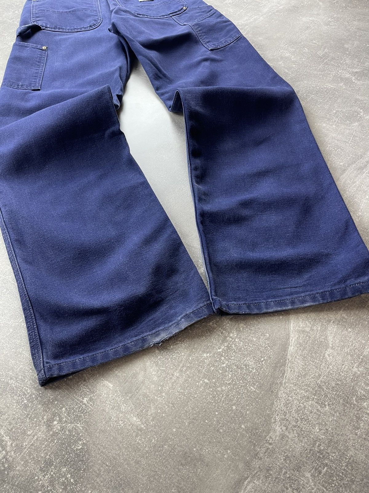 Carhartt × Vintage Vintage Carhart United Garment Carpenter Work Denim Jeans Size US 31 - 5 Thumbnail