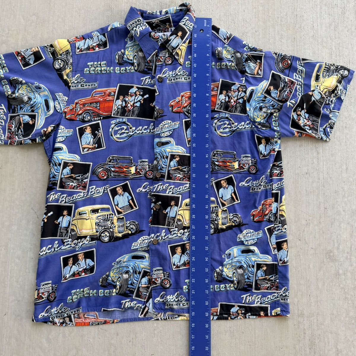 Reyn Spooner Reyn Spooner Beach Boys Hawaiian Shirt Men Large Vintage Size US L / EU 52-54 / 3 - 7 Thumbnail