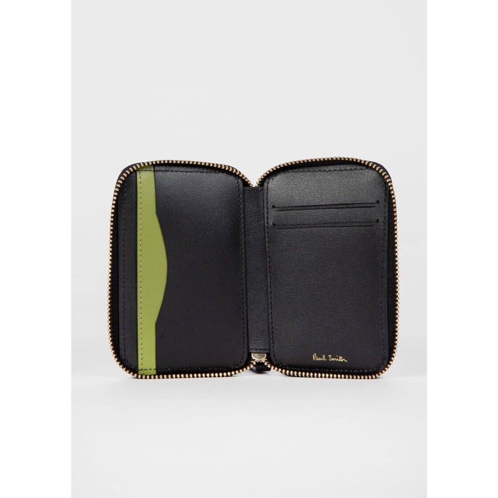 Paul Smith NWT $150 PAUL SMITH ZIP AROUND PAISLEY WRISTLET CARDHOLDER Size ONE SIZE - 3 Thumbnail