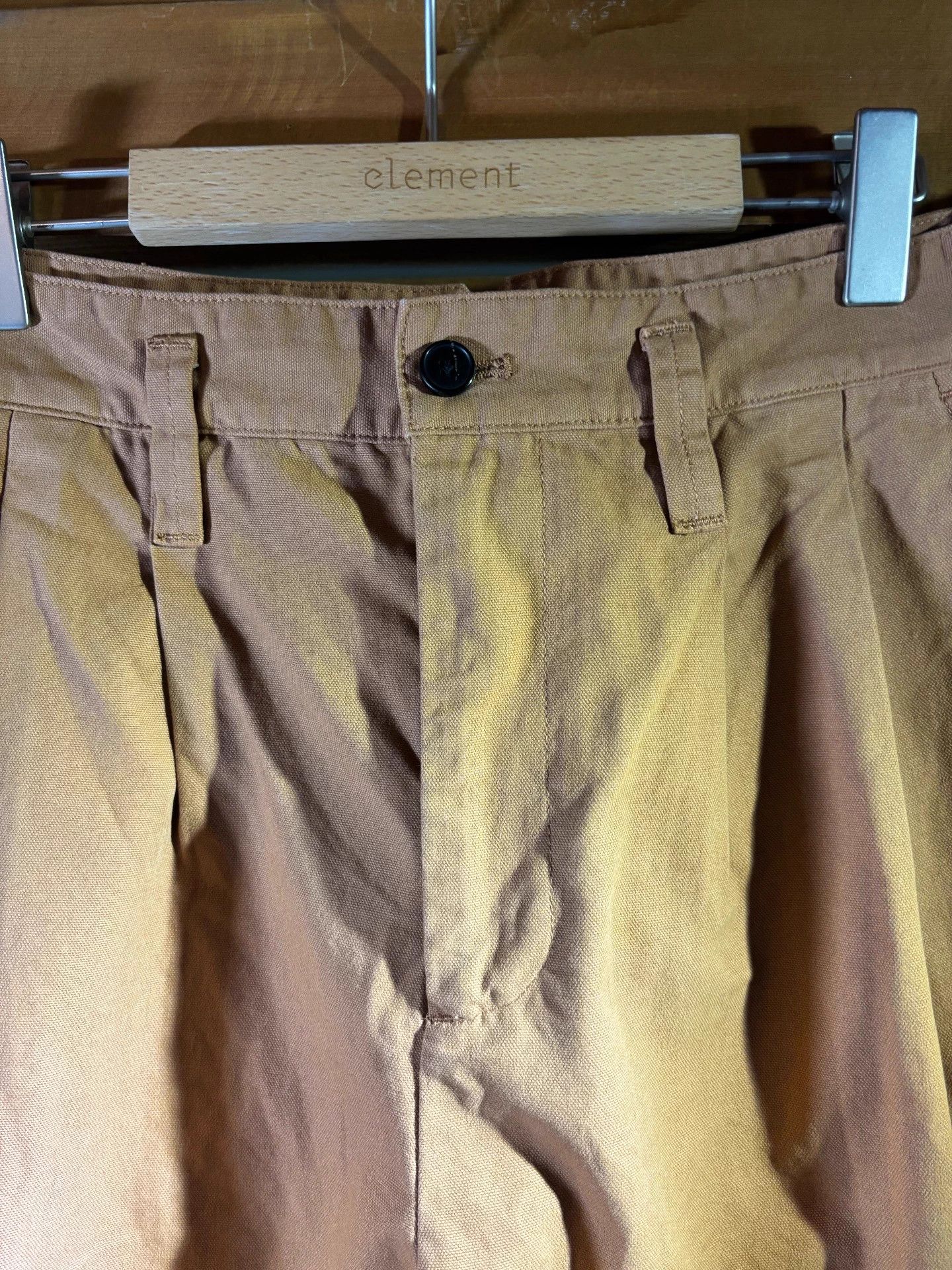 Other TOAST Plant Dyed Double Pleat Orange Tinted Khaki Trouser Size US 36 / EU 52 - 2 Thumbnail
