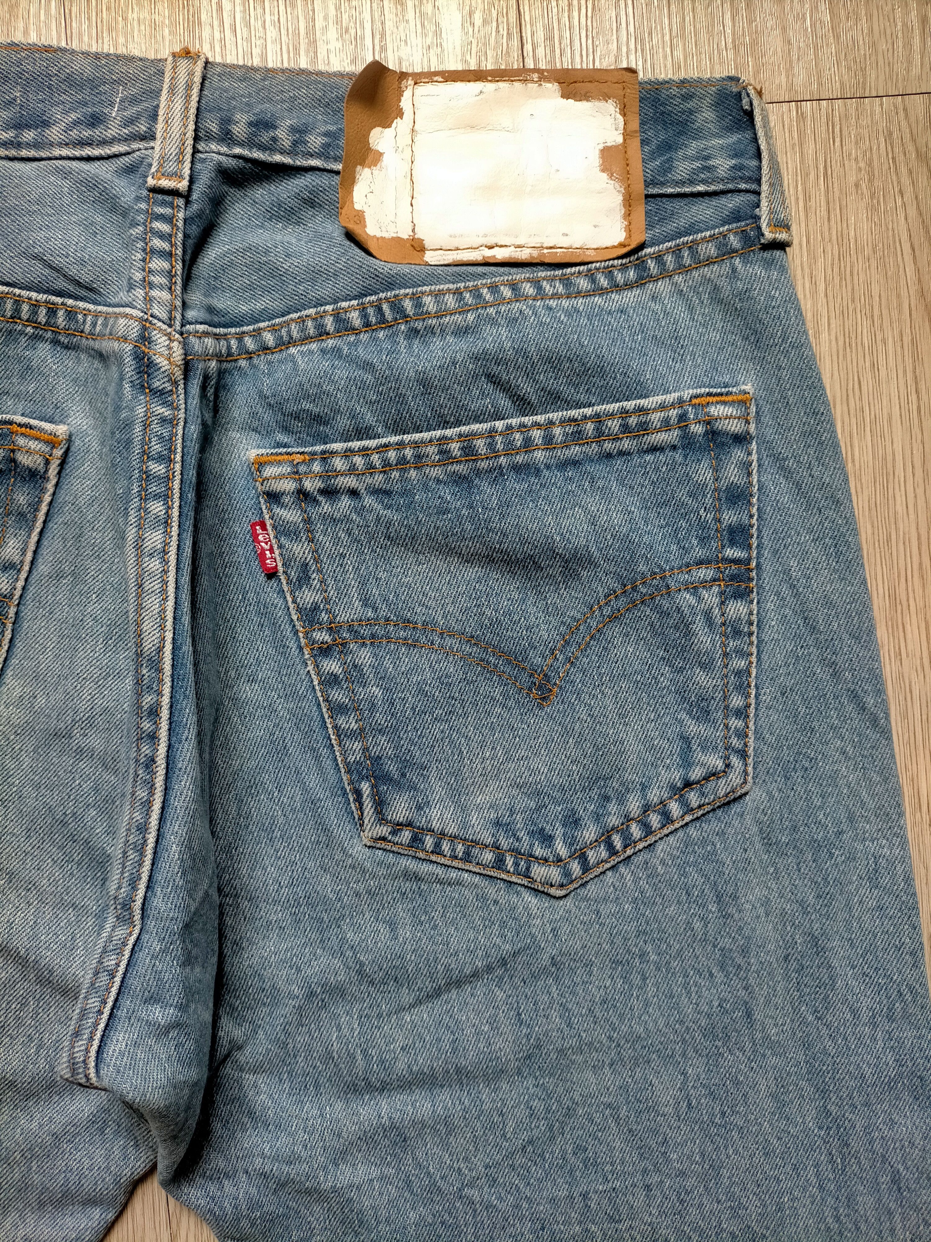 Levi's Vintage Levis 501 x Old Park Upcycle Blue Jeans Size US 30 / EU 46 - 11 Thumbnail