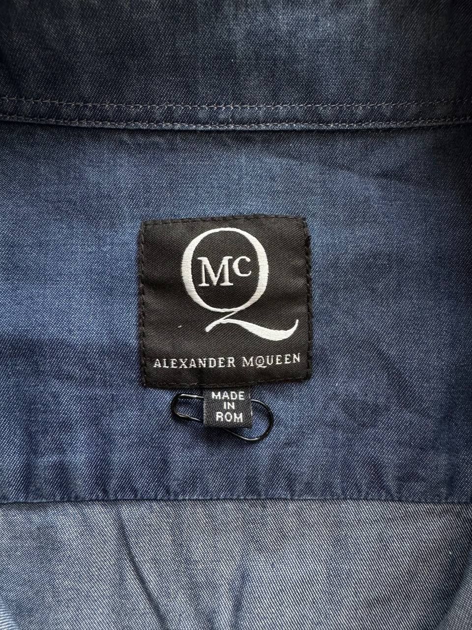 Alexander McQueen 🔥🔥 Alexander Mcqueen Blue Cotton Shirt Size US S / EU 44-46 / 1 - 4 Thumbnail