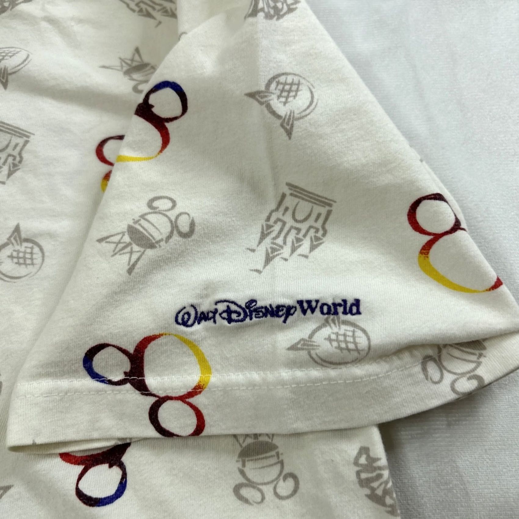 Disney VINTAGE Walt Disney World 2000 Polo Shirt Men's XL Gray Combed Cotton Mickey Size US XL / EU 56 / 4 - 6 Thumbnail