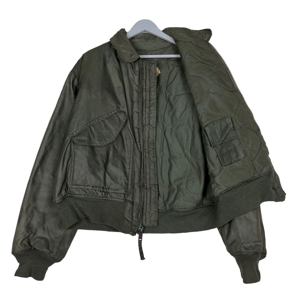 Alpha Industries 🔥 VINTAGE ALPHA BOMBER JACKET Size US L / EU 52-54 / 3 - 10 Thumbnail