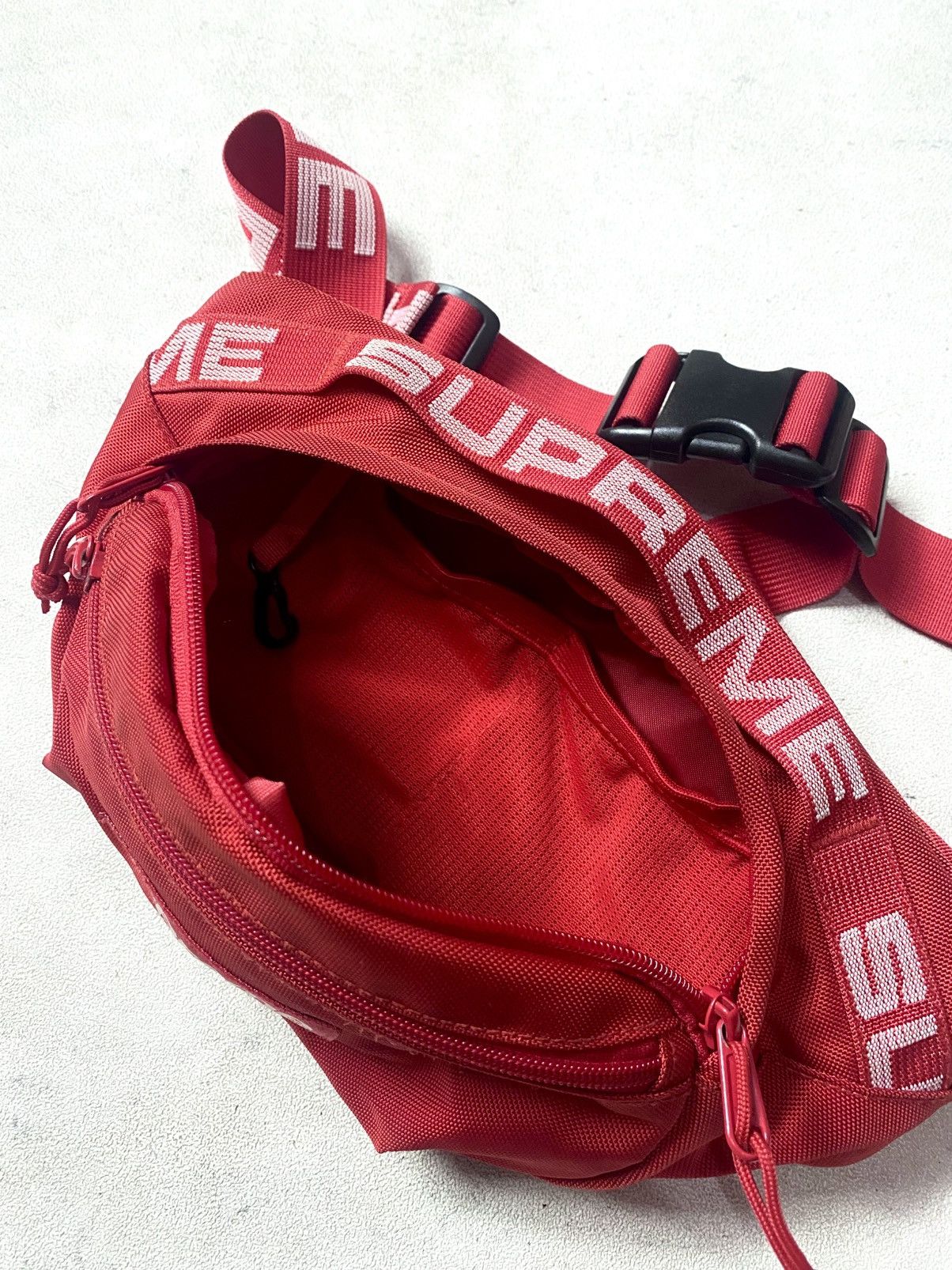 Supreme SUPREME SS18 WAIST BAG RED Size ONE SIZE - 4 Thumbnail