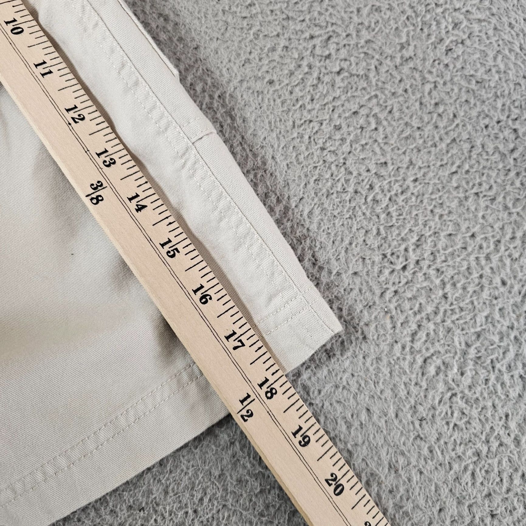 Vintage Natural Issue Shorts Mens 40 Stone Beige Cotton Cargo 7" Inseam Chinos Outdoor Golf Slim Regular Waist 40 Size US 40 / EU 56 - 7 Thumbnail