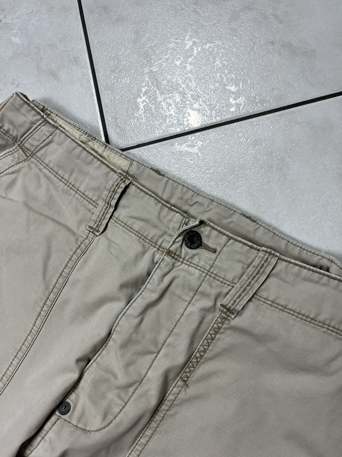 Polo Ralph Lauren × Ralph Lauren × Vintage Vintage Ralph Lauren distressed washed thrashed cargo pants Size US 34 / EU 50 - 14 Thumbnail