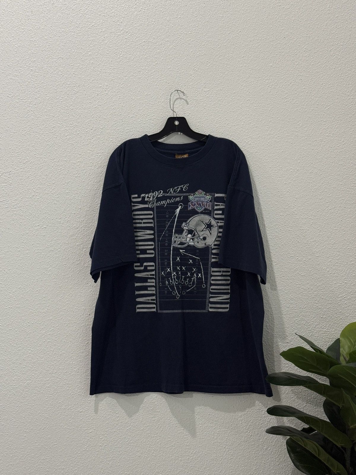 Nutmeg Vintage 1992 Dallas Cowboys Super Bowl Champions Nutmeg XL Size US XL / EU 56 / 4 - 1 Thumbnail