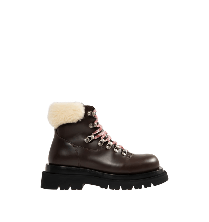 Bottega Veneta o1h1sh10526 Lug Boot in Brown/Toffee Size US 6.5 / IT 36.5 - 1 Thumbnail