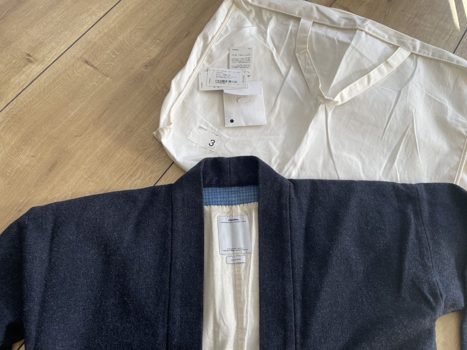 Visvim Visvim Sanjuro Jacket Mil Twill navy Size US M / EU 48-50 / 2 - 3 Thumbnail