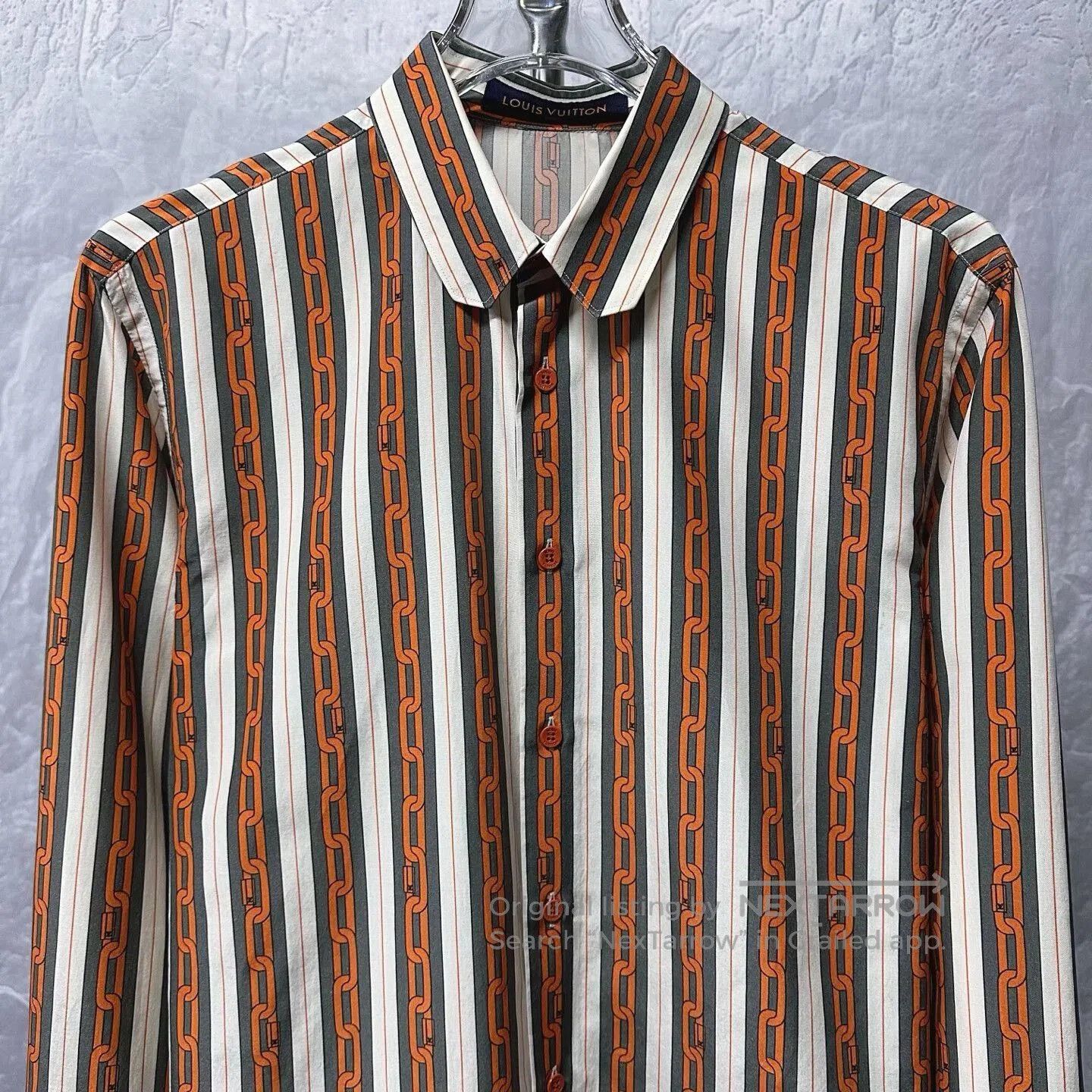 Louis Vuitton louis vuitton striped chain long sleeve shirt. Size US S / EU 44-46 / 1 - 2 Thumbnail