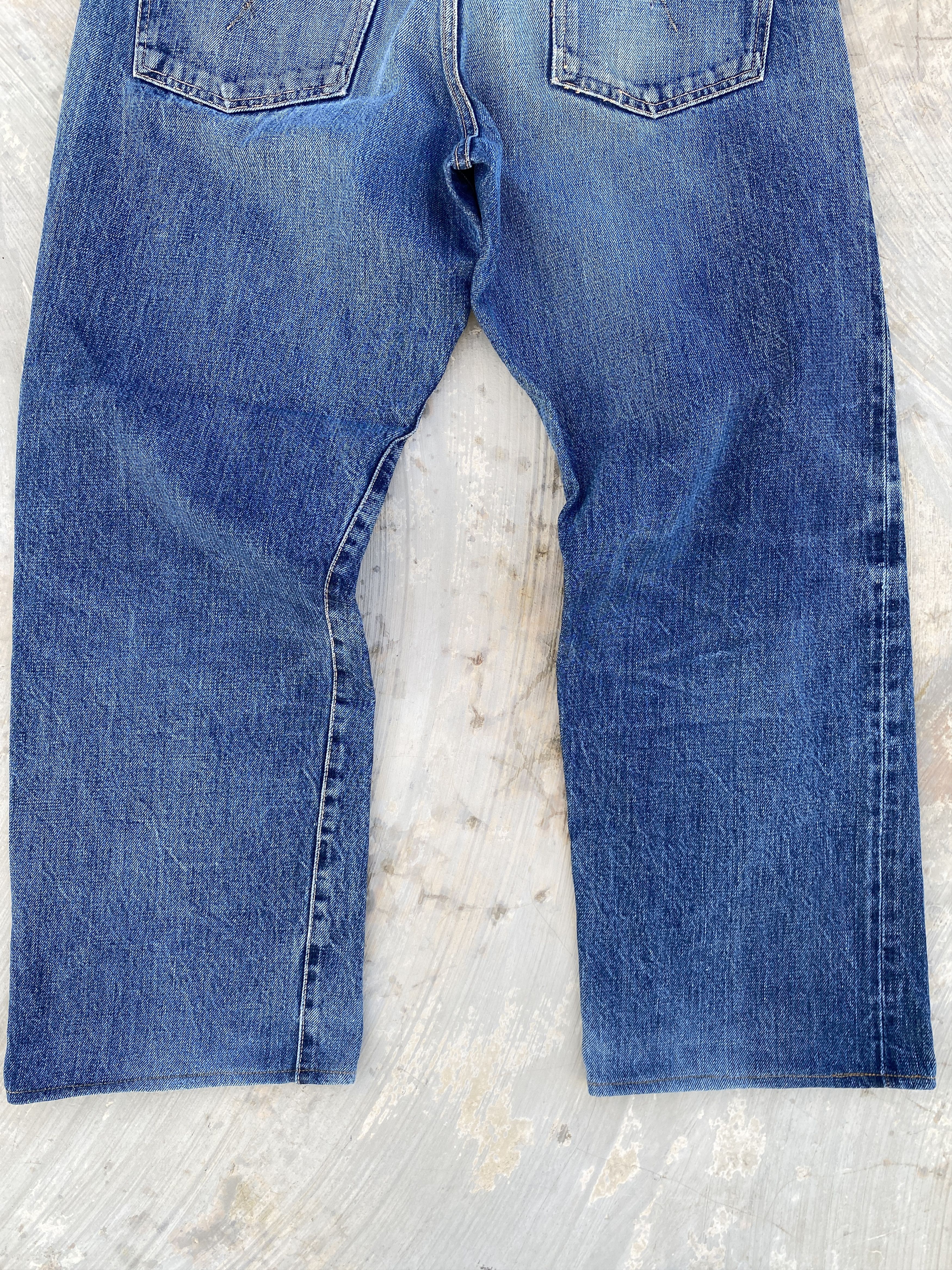 Blue Blue Japan Blue Blue by Hollywood Ranch Market Selvedge Jeans Size US 34 / EU 50 - 9 Thumbnail