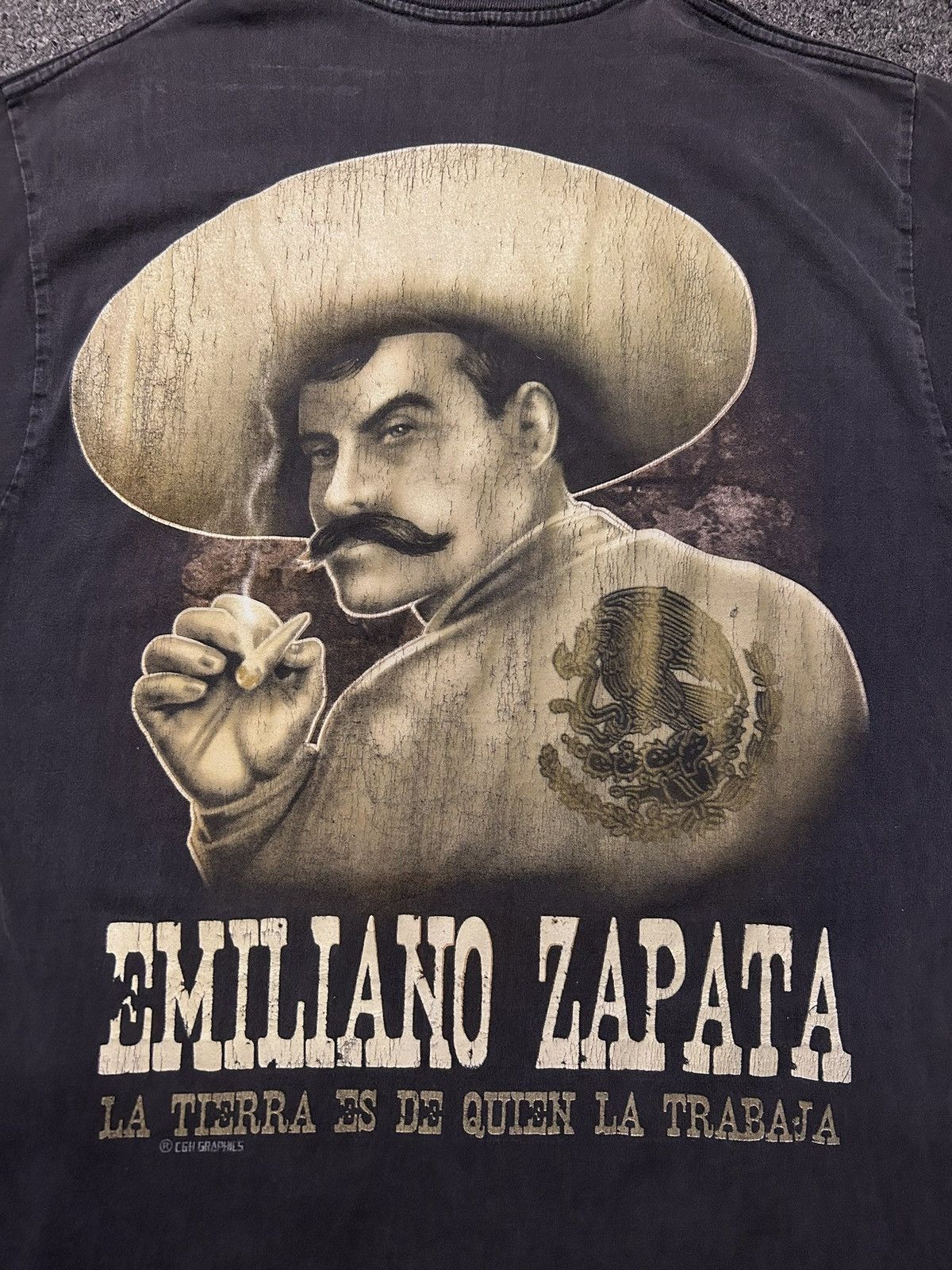 Vintage Emiliano zapata vintage T shirt Size US L / EU 52-54 / 3 - 1 Thumbnail