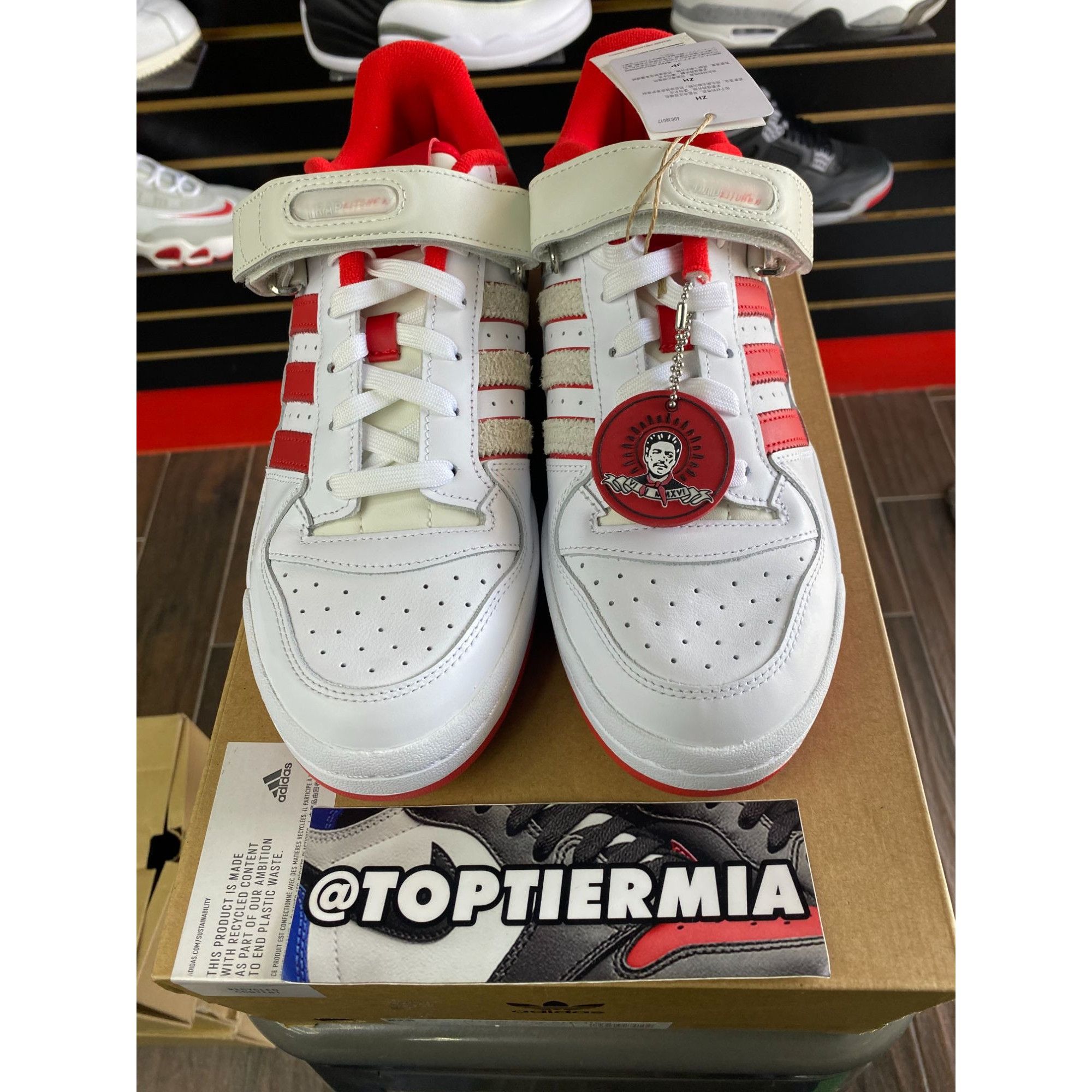 Adidas ADIDAS FORUM LOW X TRAP KITCHEN SZ 8.5 BRAND NEW Size US 8.5 / EU 41-42 - 2 Thumbnail