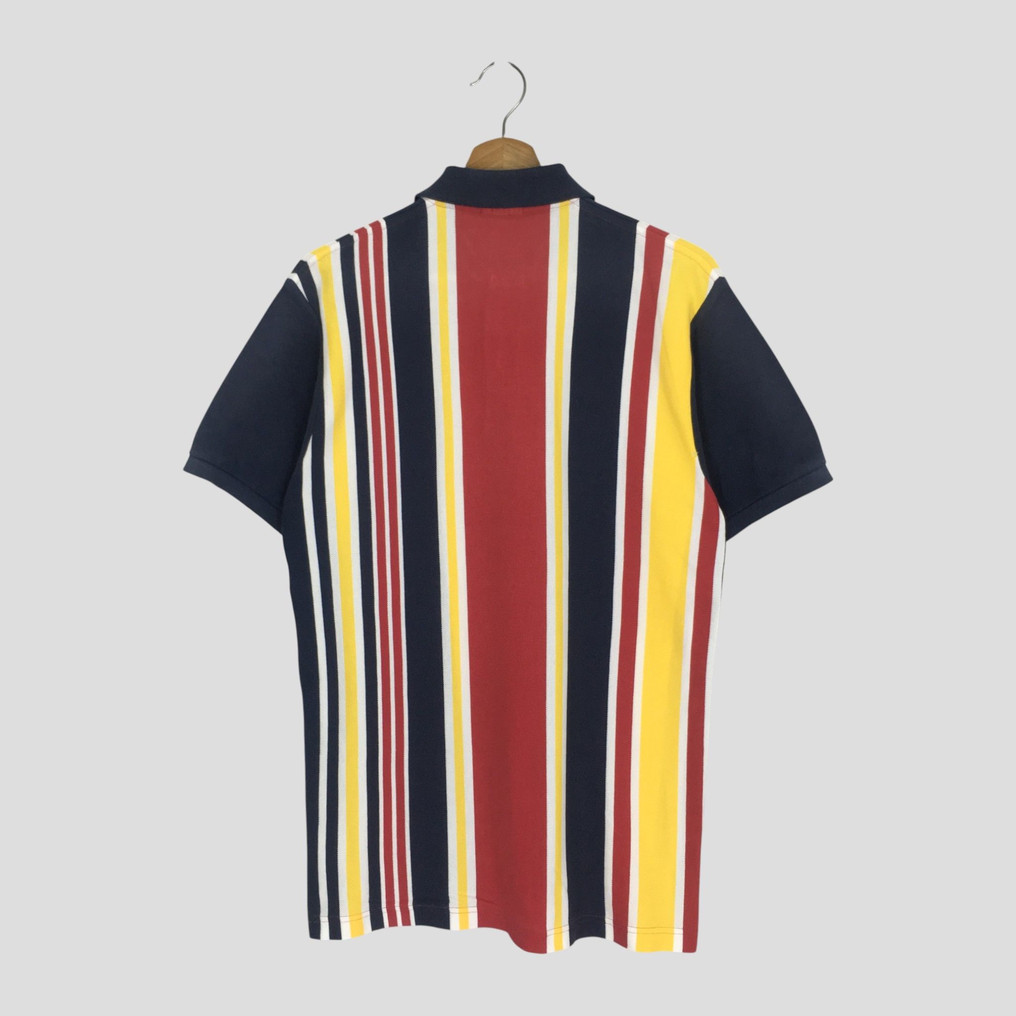 Lacoste Lacoste Polo Shirt Multicolor Stripes Size US M / EU 48-50 / 2 - 2 Thumbnail