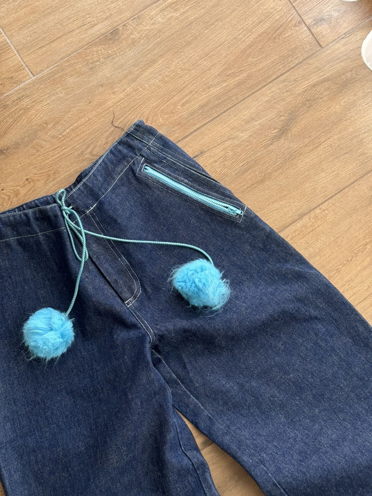 Japanese Brand × Vintage Vintage Auruze for Beau Baker 90s Skate Wide Leg Denim Jeans Size US 30 / EU 46 - 7 Thumbnail