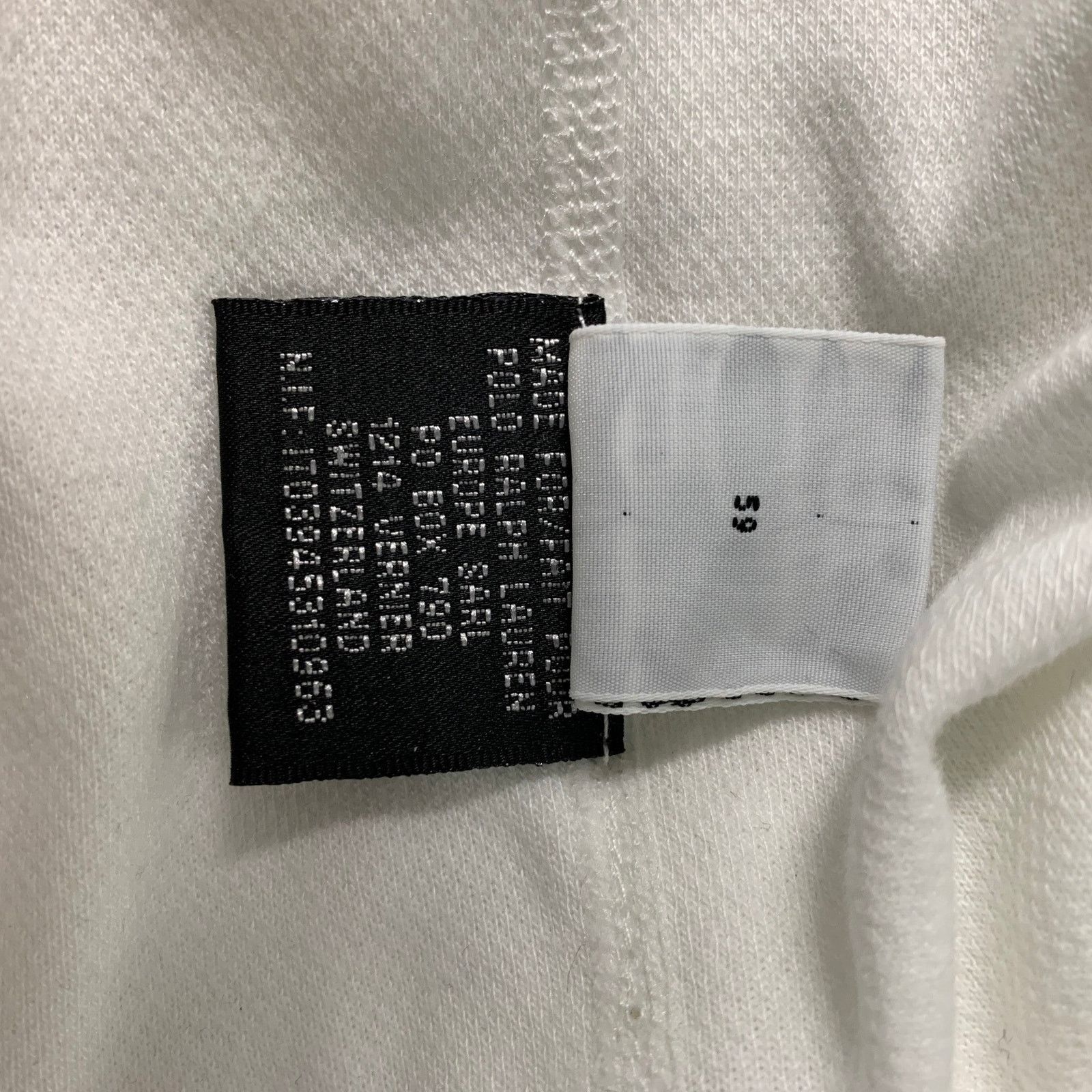 Ralph Lauren S White Polyester Cotton Half Zip Pullover Size US S / EU 44-46 / 1 - 9 Thumbnail