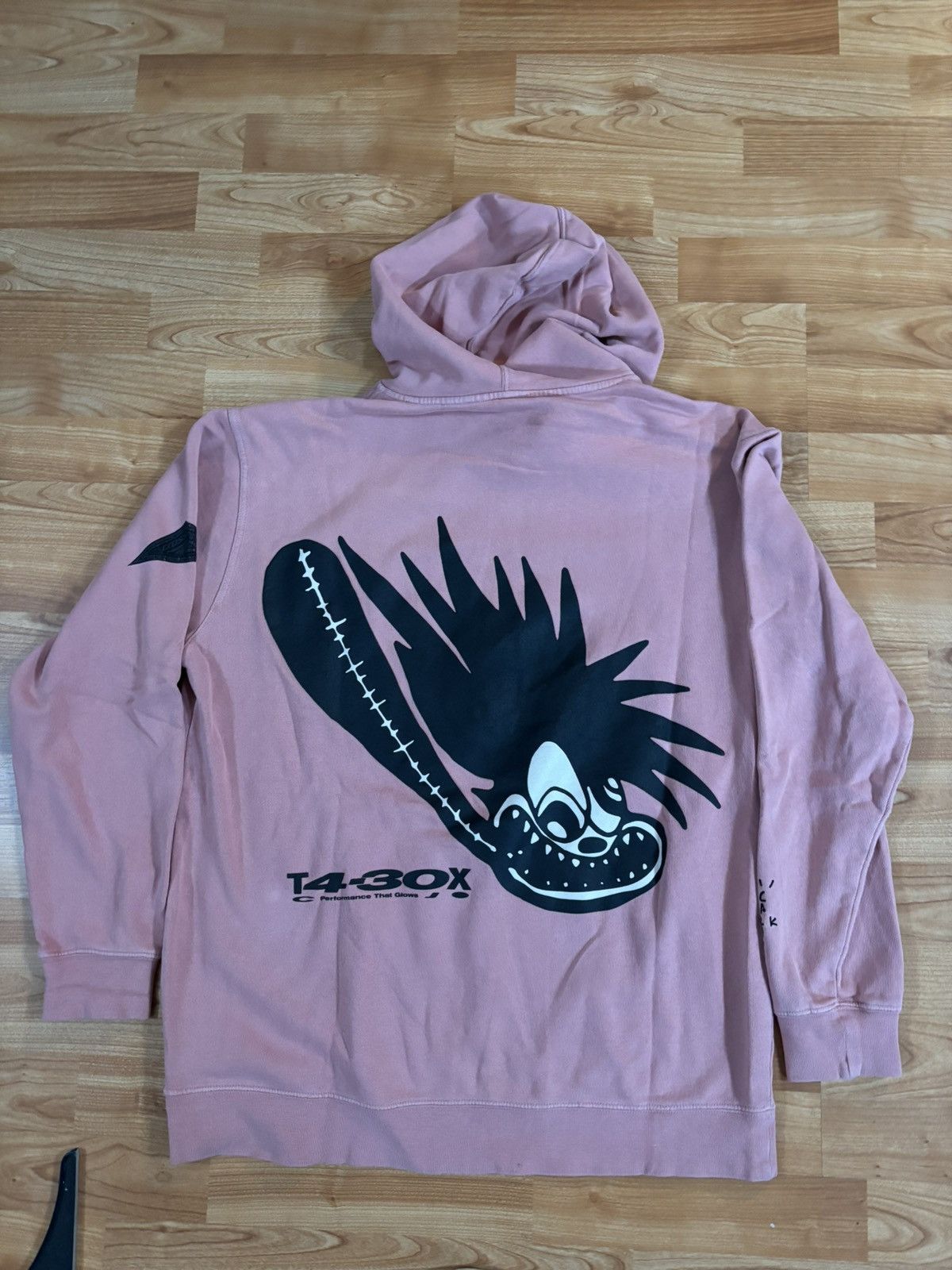 Travis Scott Pink Cactus Jack hoodie Travis Scott Sz L Size US L / EU 52-54 / 3 - 1 Thumbnail