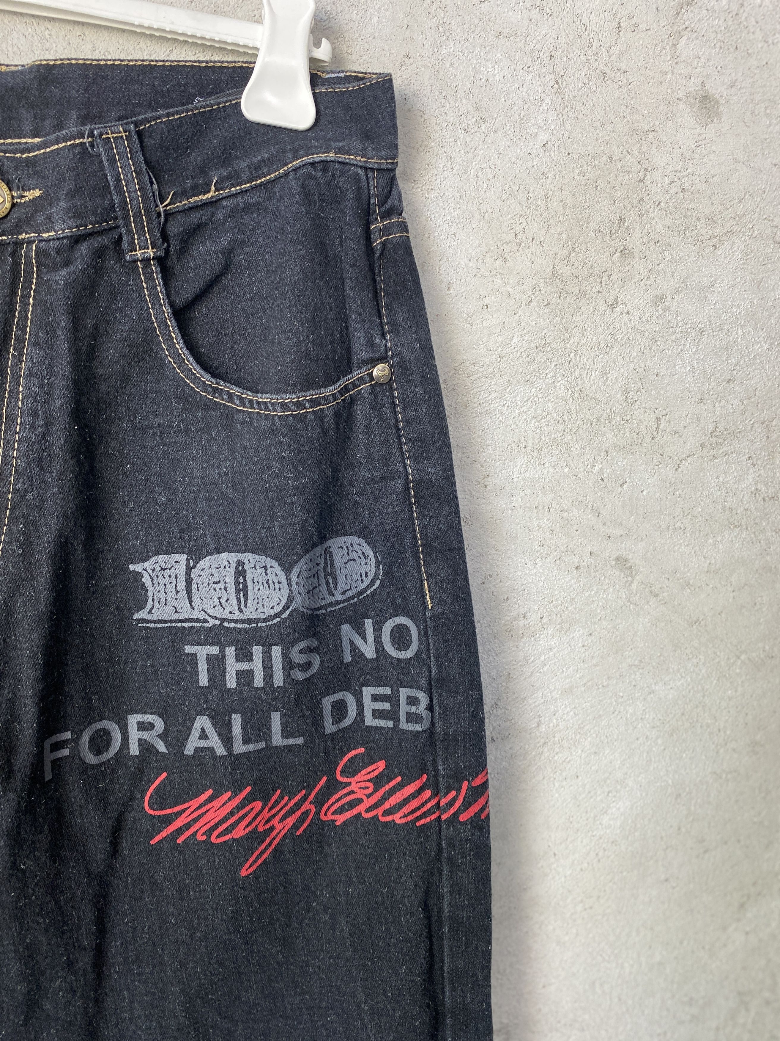 JNCO Vintage Townz Brand denim baggy jeans pants rap Size US 34 / EU 50 - 3 Thumbnail
