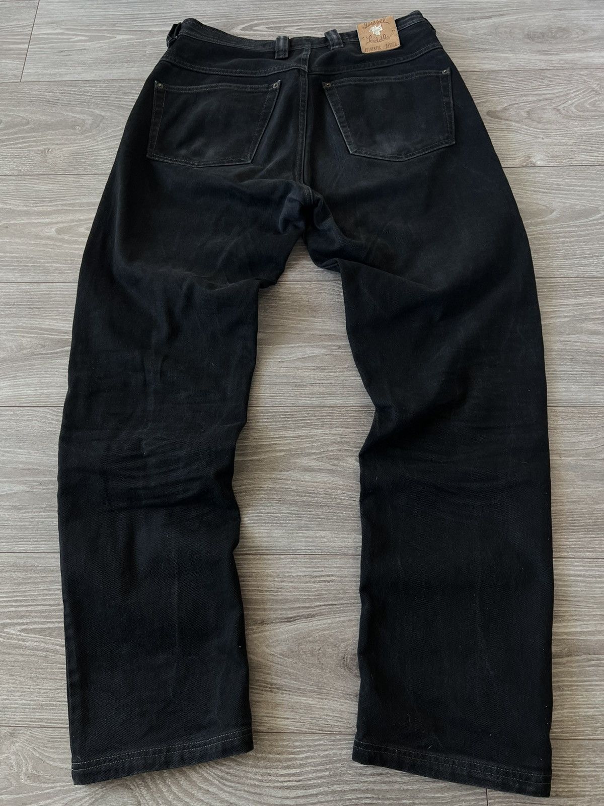Diesel ‼️Vintage Diesel IND Ladder Baggy Black Denim Jeans‼️ Size US 33 - 15 Thumbnail