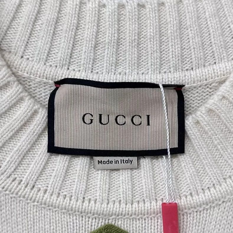 Gucci Gucci White webbing sleeveless knitwear 2502-Nextarrow Size US S / EU 44-46 / 1 - 5 Thumbnail